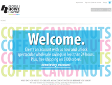 Tablet Screenshot of howewholesale.com